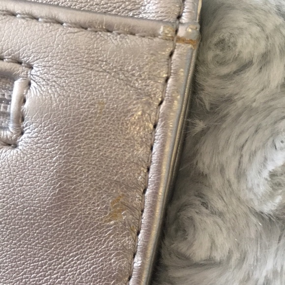 Metallic Silver Rhinestone Belt Buckle Wallet - Picture 4 of 10